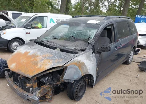 2006 Toyota Sienna Le z USA, uszkodzony, nr VIN 5TDZA23C96S436048